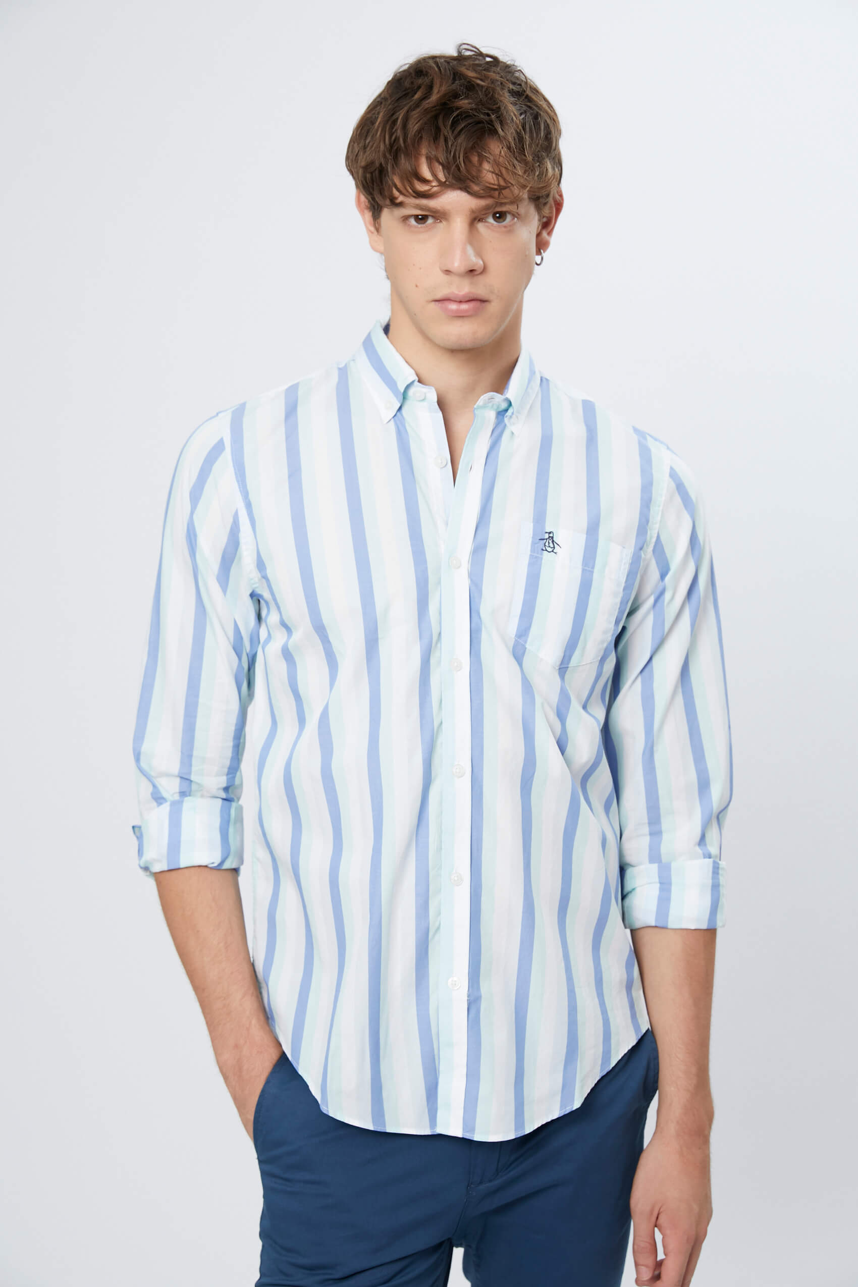 Ls Multi Stripe Shirt BD