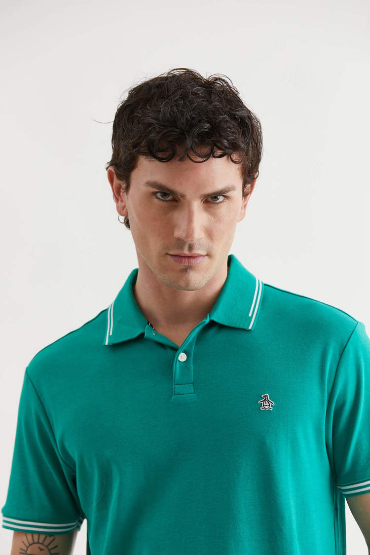 Ss Tipped Jersey Polo