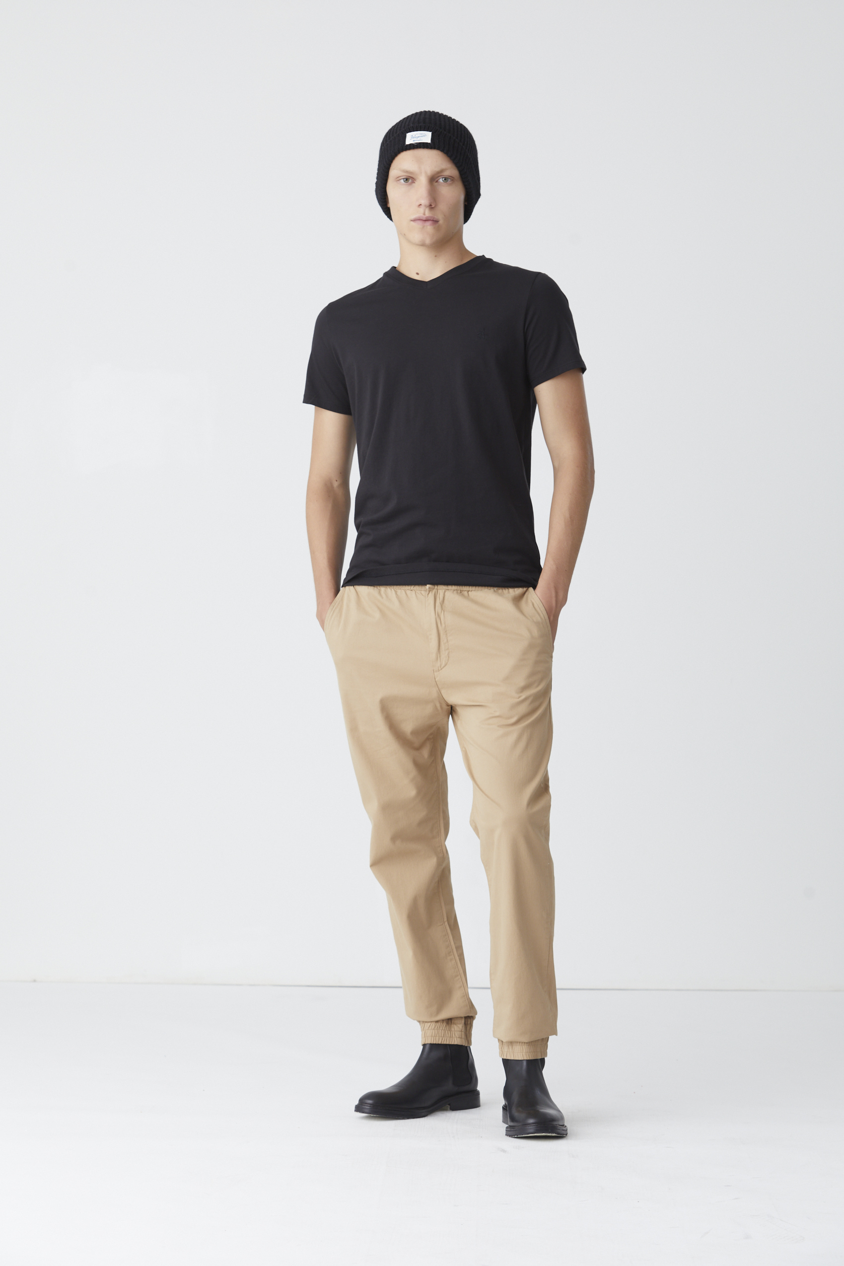 Solid Chino Jogger